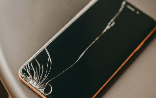 Hairline Cracks On Phone Screen