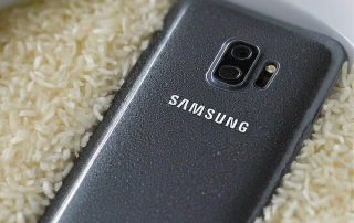 Water from Samsung Phone