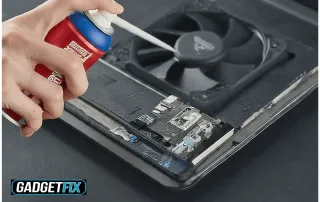 Cleaning Laptop Fan Without Opening