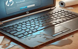 HP laptop Keyboard Not Working After Water Spill